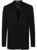 Palm Angels Single-Breasted Twill Blazer