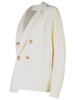 Max Mara 'Micio' White Wool Blend Cardigan Woman