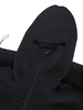 Black Hooded Vest