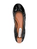 patent leather ballerina shoes