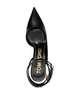 Padlock 55 Shiny Leather Pointed Pumps