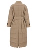 Brunello Cucinelli Belted Long Down Jacket