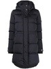 hooded puffer coat