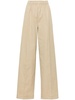 Prada Wide-Leg Cotton Trousers