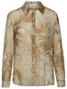 Blumarine Two-Tone Viscose Shirt Woman