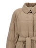 Brunello Cucinelli Belted Long Down Jacket