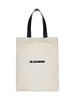 large logo print tote bag