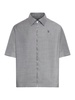 Men's 4G Zip-Front Wool Shirt