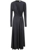 Paco Rabanne Viscose Jersey Robe Clothing