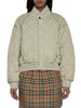 BURBERRY Trendy Beige Bomber Jacket for Women - 24SS Collection