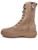 Tod's Beige Suede Ankle Boots Woman