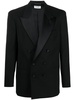 SAINT LAURENT Men's Double Breasted Tuxedo Jacket for the Fall/Winter of 2023