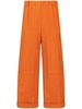 Etro Cotton Wide-Leg Trousers