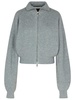 Sportmax 'Leisure' Grey Cashmere Blend Cardigan