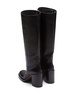 Prada Woman Black Leather Boots