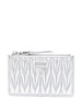 Miu Miu Logo-Plaque Quilted Wallet