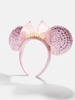 Disney Minnie Mouse Custom Soft Pink Ears Headband