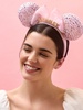 Disney Minnie Mouse Custom Soft Pink Ears Headband