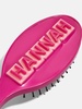 Block Font Mini Custom Hair Brush