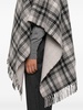 Plaid Logo Cape