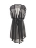 Ann Demeulemeester Woman`s black silk dress