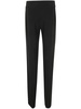 high-waisted wide leg trousers