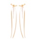 Simone Rocha Bow Ribbon Drip Earrings Accessories