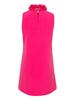 Sleeveless High Neck Mini Dress With Paillettes - 025 Bubble Pink / XS