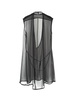 Ann Demeulemeester Woman`s black silk dress