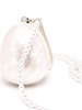 MICRO EGG BAG W/ PEARL CROSSBODY