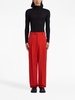 Tropical tailored wool trousers