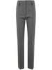 GABARDINE STRAIGHT LEG PANTS