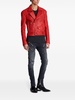 Balmain Quilted Lambskin Biker Jacket Clothing