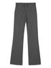 GABARDINE STRAIGHT LEG PANTS