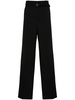 Jil Sander	Straight-Leg Belted Tailored Trousers