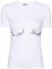 COTTON BABY TEE-SHIRT WITH "JEAN PAUL GAULTIER" DETAIL