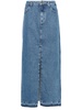 DENIM LONG SKIRT