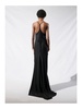 Sofia Ann Demeulemeester Woman`s black viscose dress