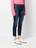 mid-rise cropped jeans 