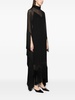 Black Mrs Ross silk kaftan