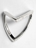 18K white gold Viviane diamond ring