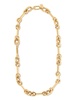 14K yellow gold long necklace