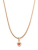 14K yellow gold Messy Heart pendant necklace