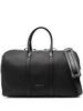 Black Logo-Applique Travel Bag