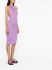 purple Emma halterneck dress