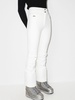 White Diana Straight-Leg Ski Trousers