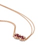 18kt yellow gold Shimmer mini ruby bracelet