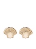 14K Yellow Gold Shell Earrings