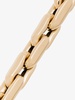 14K yellow gold medium square link bracelet