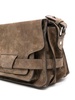 Beacon suede cross body bag